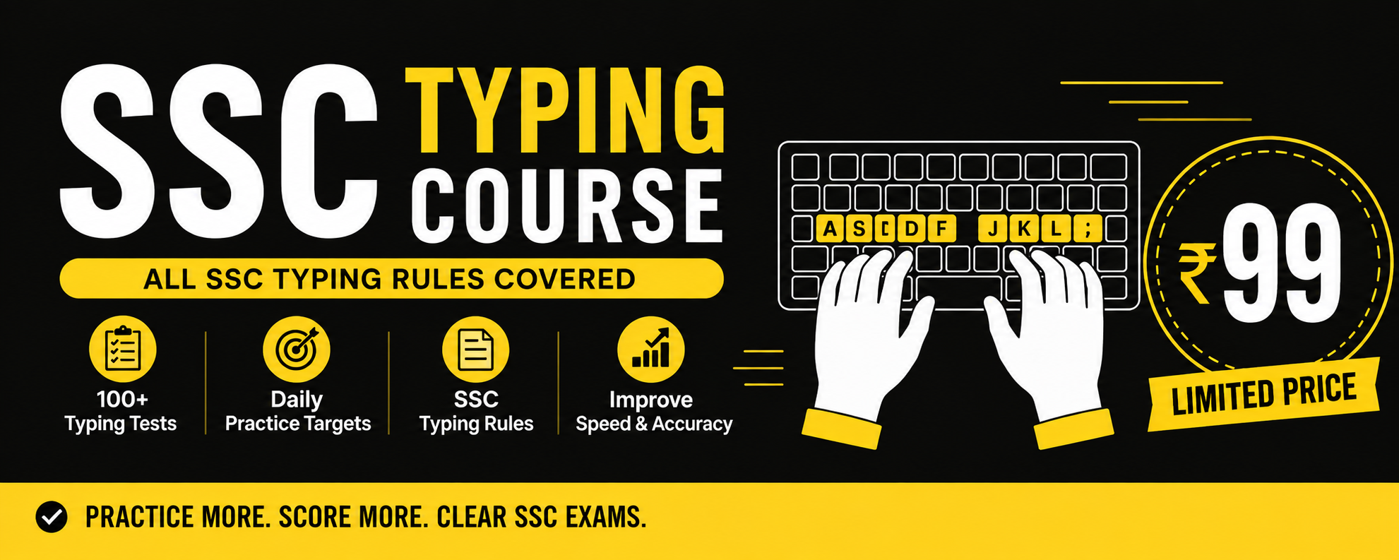 SSC Typing Course